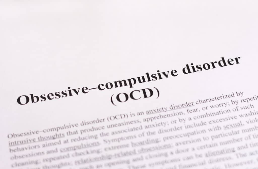 Obsessive Compulsive Disorder or OCD
