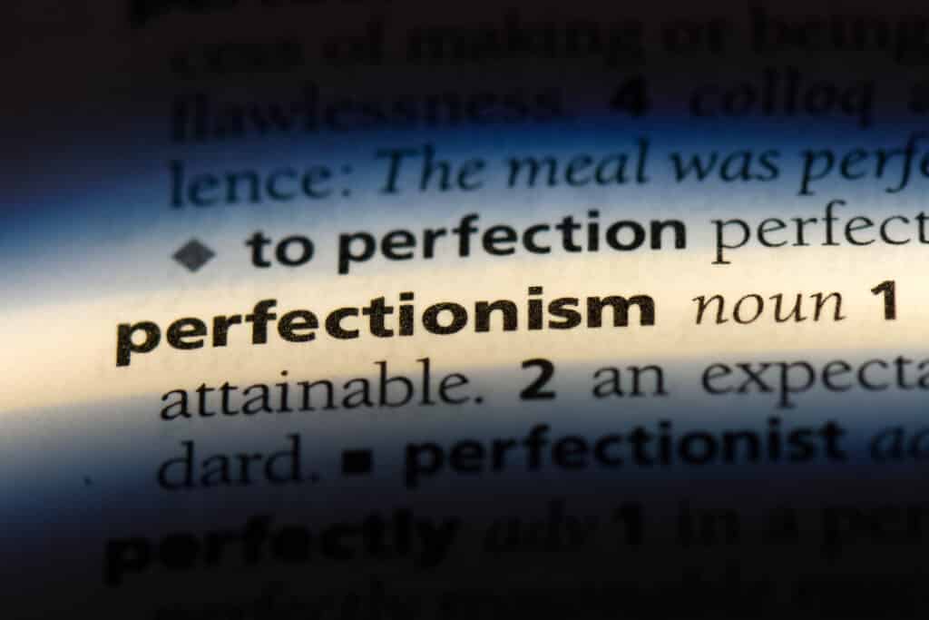Anxiety vs. perfectionism